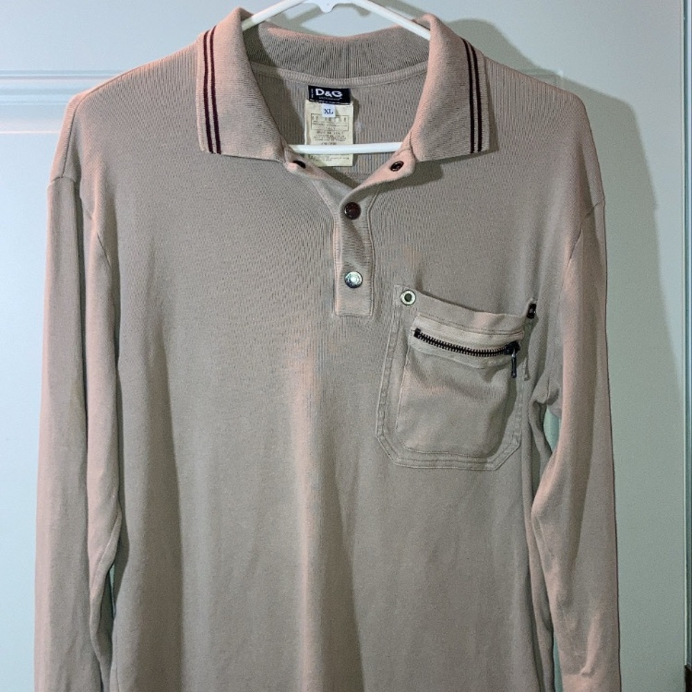 D&G Dolce and Gabbana Men’s long sleeve shirt